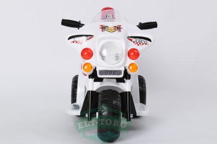 Электромобиль RiverToys MOTO 998-WHITE Электромобиль RiverToys MOTO 998-WHITE