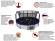 Батут UNIX line SUPREME GAME 16 ft (blue) Батут UNIX line SUPREME GAME 16 ft (blue)