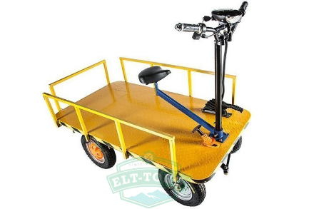 Платформенная тележка электрическая RuTrike СКЛАД 1500 Платформенная тележка электрическая RuTrike СКЛАД 1500